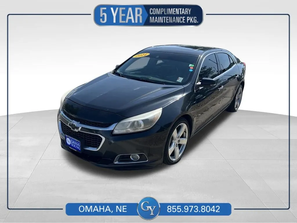 Black 2014 Chevrolet Malibu LTZ for sale in Omaha, NE