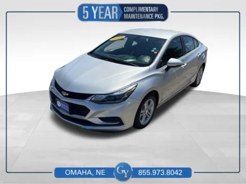 Silver 2018 Chevrolet Cruze LT for sale in Omaha, NE