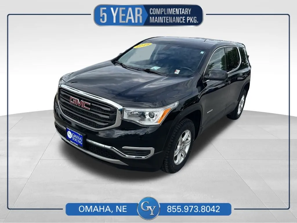 Black 2019 GMC Acadia SLE-1 for sale in Omaha, NE