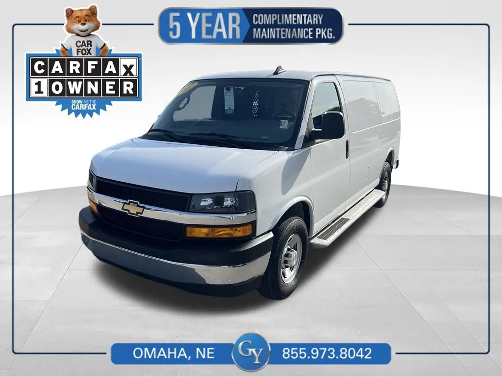 White 2025 Chevrolet Express 2500 Work Van for sale in Omaha, NE