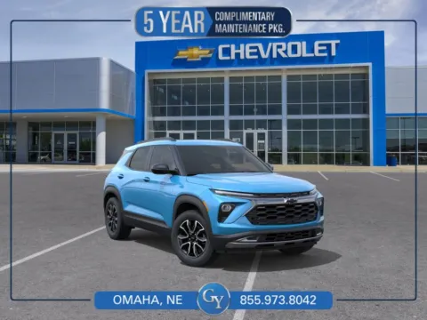 Blue 2026 Chevrolet TrailBlazer ACTIV for sale in Omaha, NE