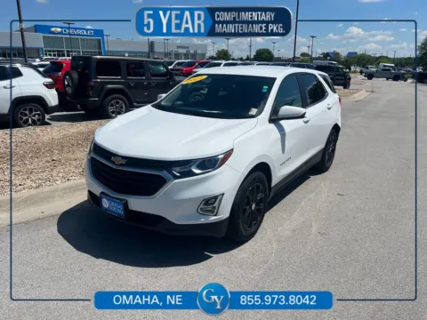 White 2021 Chevrolet Equinox LT for sale in Omaha, NE
