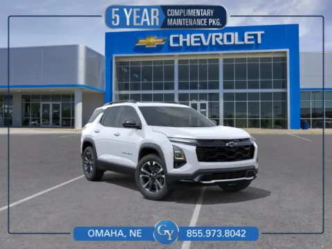 White 2026 Chevrolet Equinox RS for sale in Omaha, NE