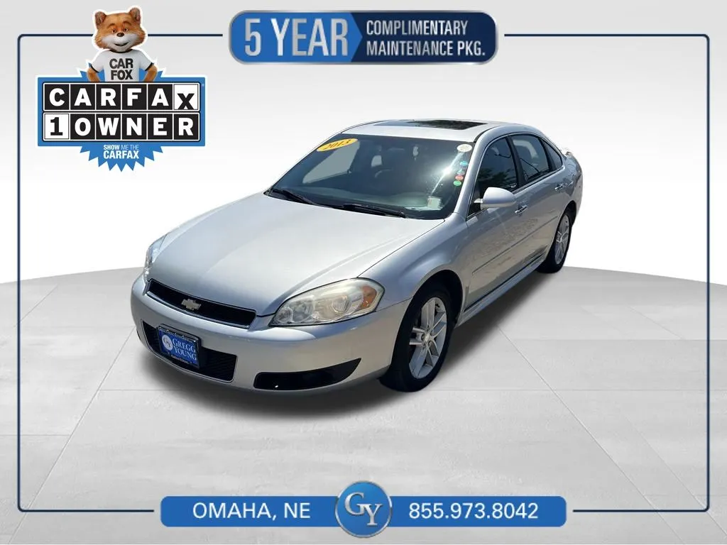Silver 2013 Chevrolet Impala LTZ for sale in Omaha, NE