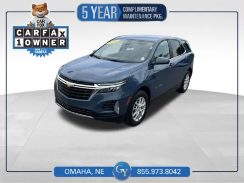 Blue 2024 Chevrolet Equinox LT for sale in Omaha, NE