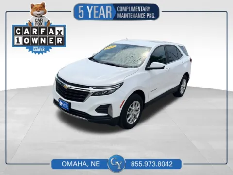 White 2023 Chevrolet Equinox LT for sale in Omaha, NE