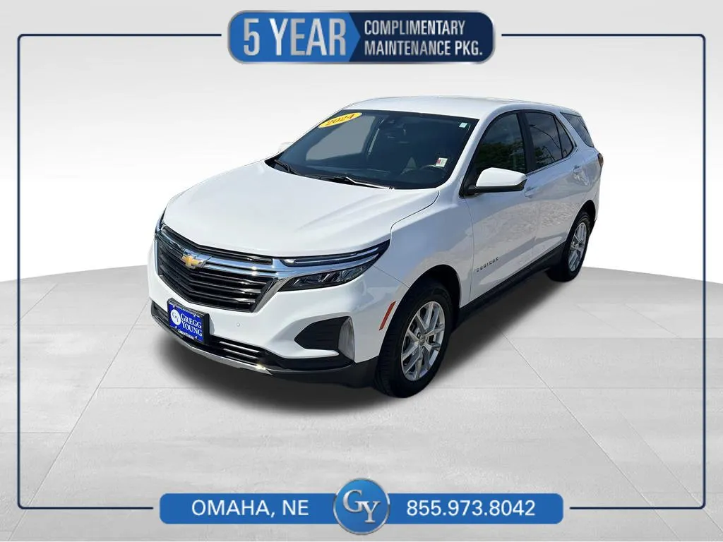 White 2024 Chevrolet Equinox LT for sale in Omaha, NE
