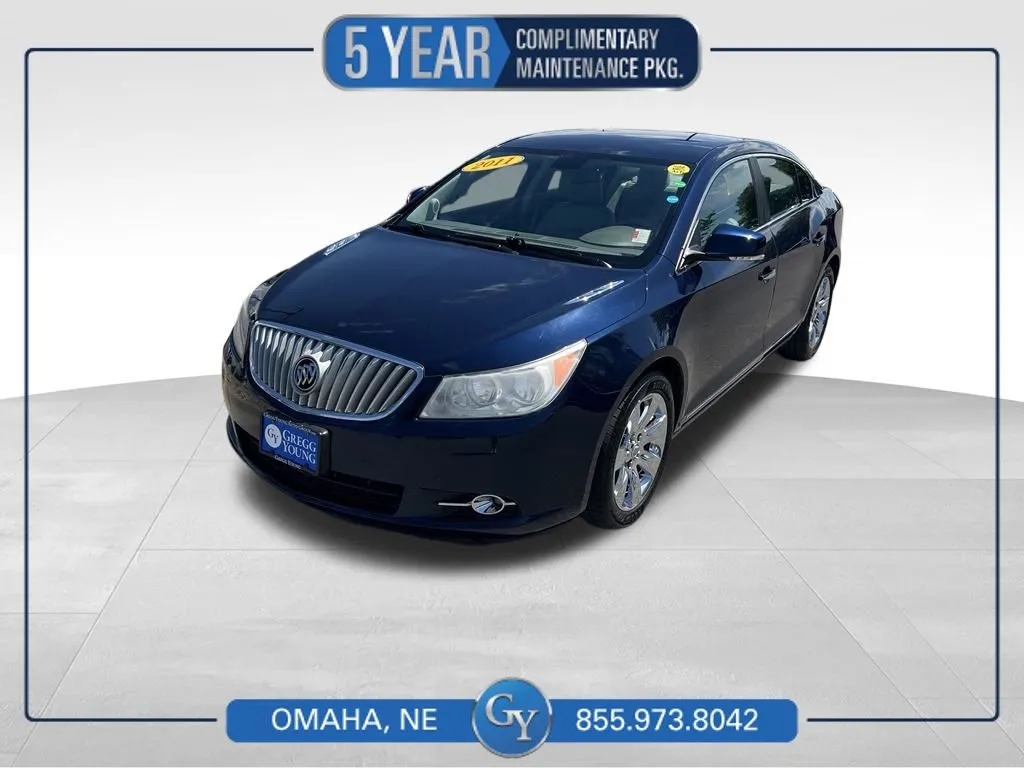 Blue 2011 Buick LaCrosse CXL for sale in Omaha, NE