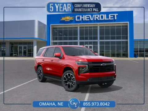 Red 2026 Chevrolet Tahoe RST for sale in Omaha, NE