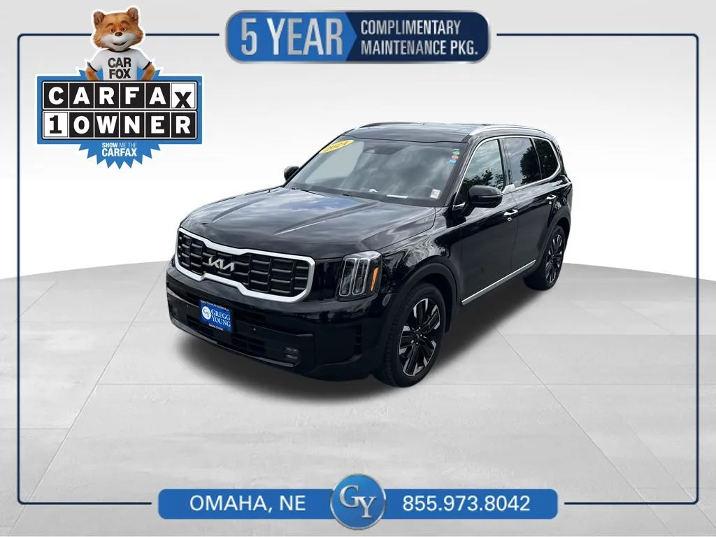 Black 2024 Kia Telluride SX-Prestige for sale in Omaha, NE
