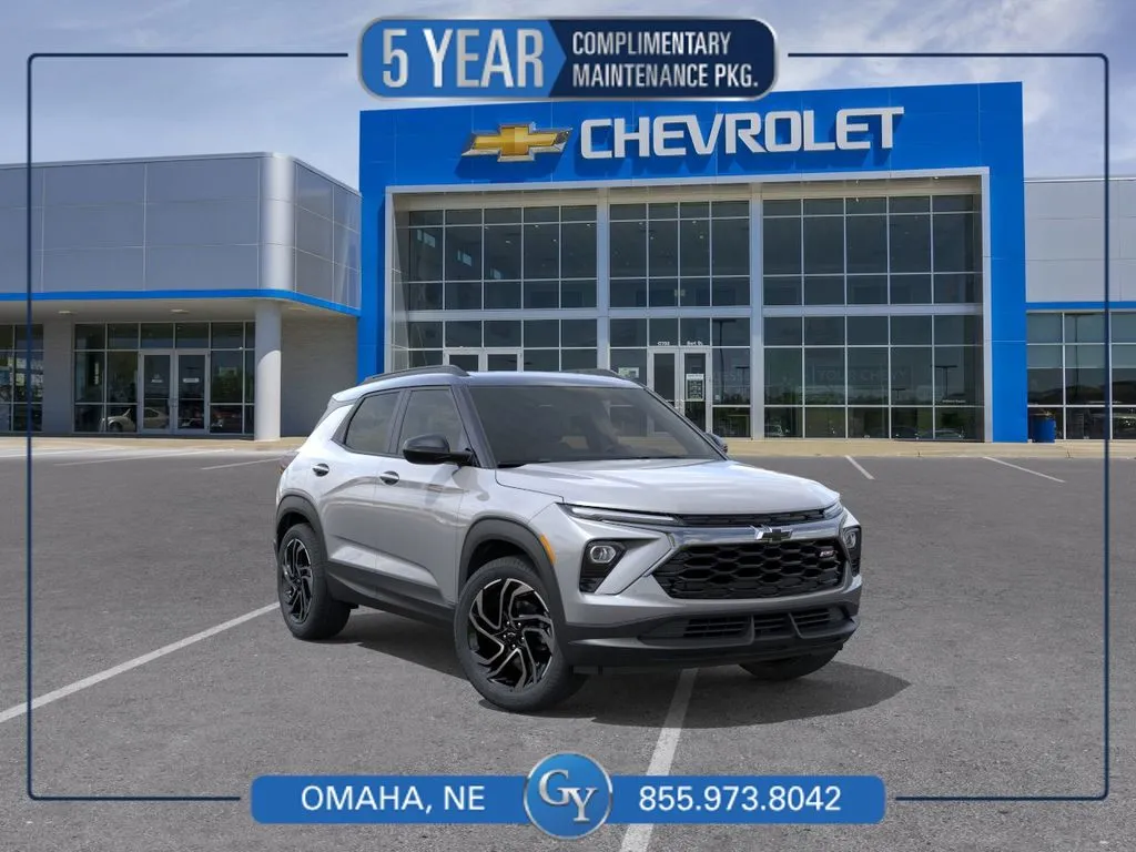 Gray 2026 Chevrolet TrailBlazer RS for sale in Omaha, NE