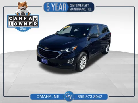 Blue 2020 Chevrolet Equinox LS for sale in Omaha, NE