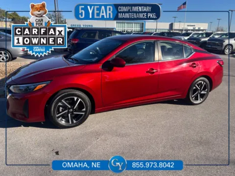 Red 2024 Nissan Sentra SV for sale in Omaha, NE