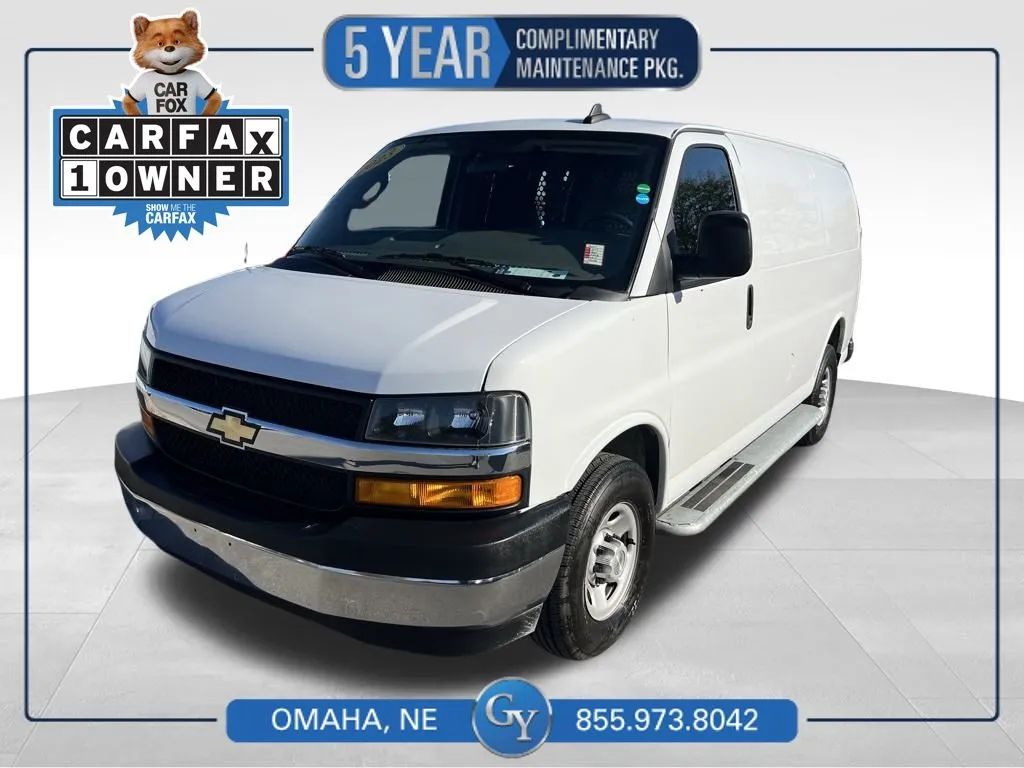 White 2023 Chevrolet Express 2500 Work Van for sale in Omaha, NE
