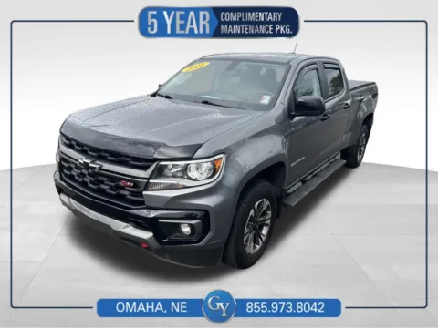 Gray 2022 Chevrolet Colorado Z71 for sale in Omaha, NE