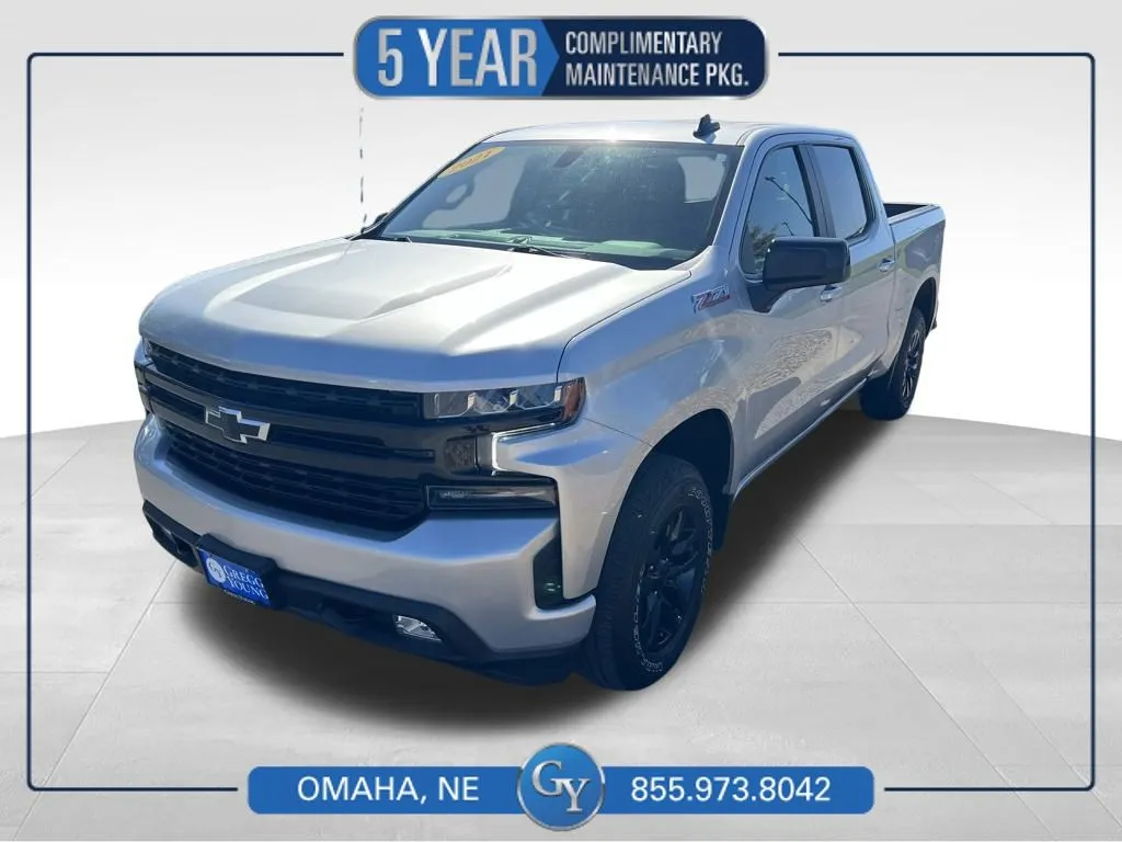 Silver 2021 Chevrolet Silverado 1500 RST for sale in Omaha, NE