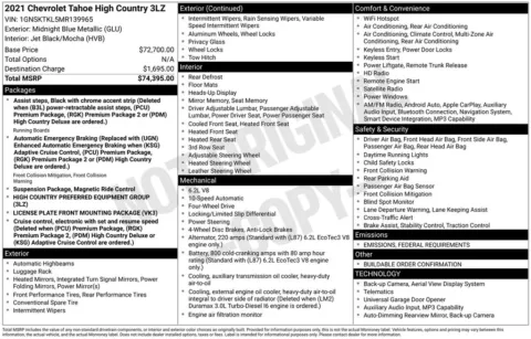 Photos of 2021 Chevrolet Tahoe High Country for sale in Omaha, NE at Gregg Young Chevrolet - Omaha