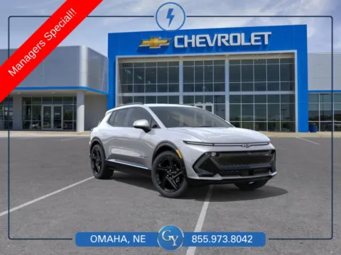 Gray 2025 Chevrolet Equinox EV RS for sale in Omaha, NE