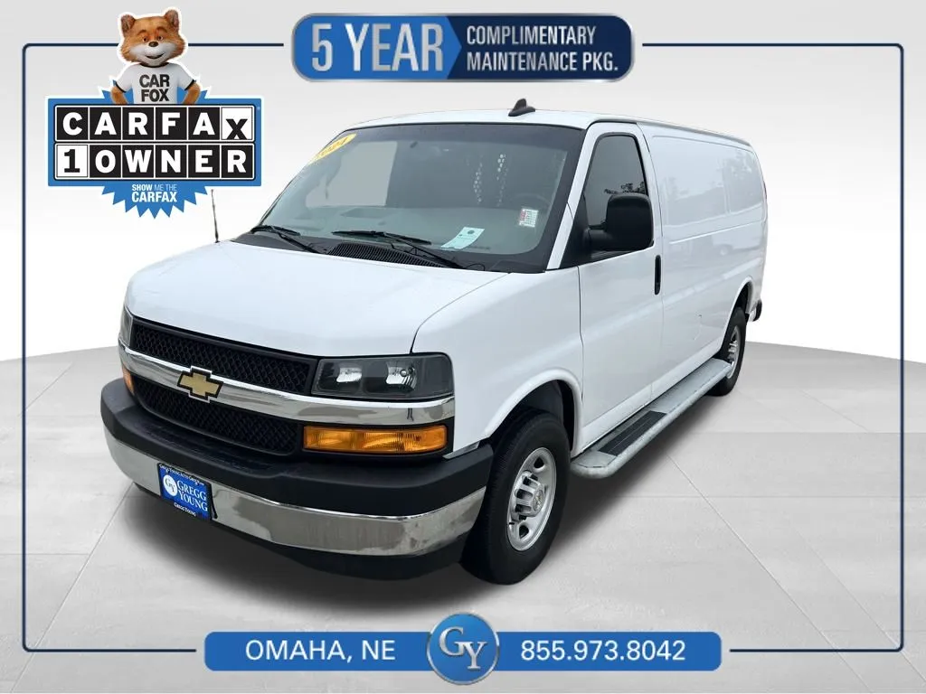 White 2024 Chevrolet Express 2500 Work Van for sale in Omaha, NE