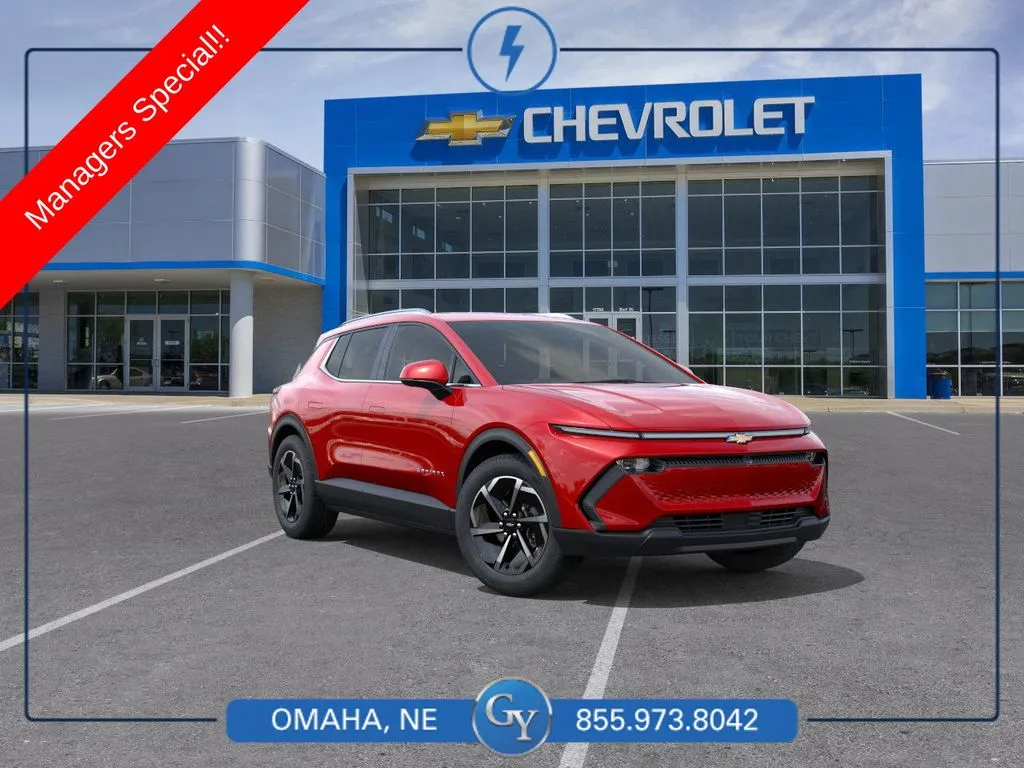 Red 2026 Chevrolet Equinox EV LT for sale in Omaha, NE