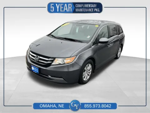 Gray 2014 Honda Odyssey EX-L for sale in Omaha, NE