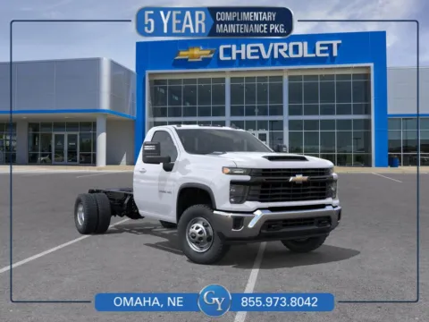 White 2026 Chevrolet Silverado 3500HD Work Truck for sale in Omaha, NE
