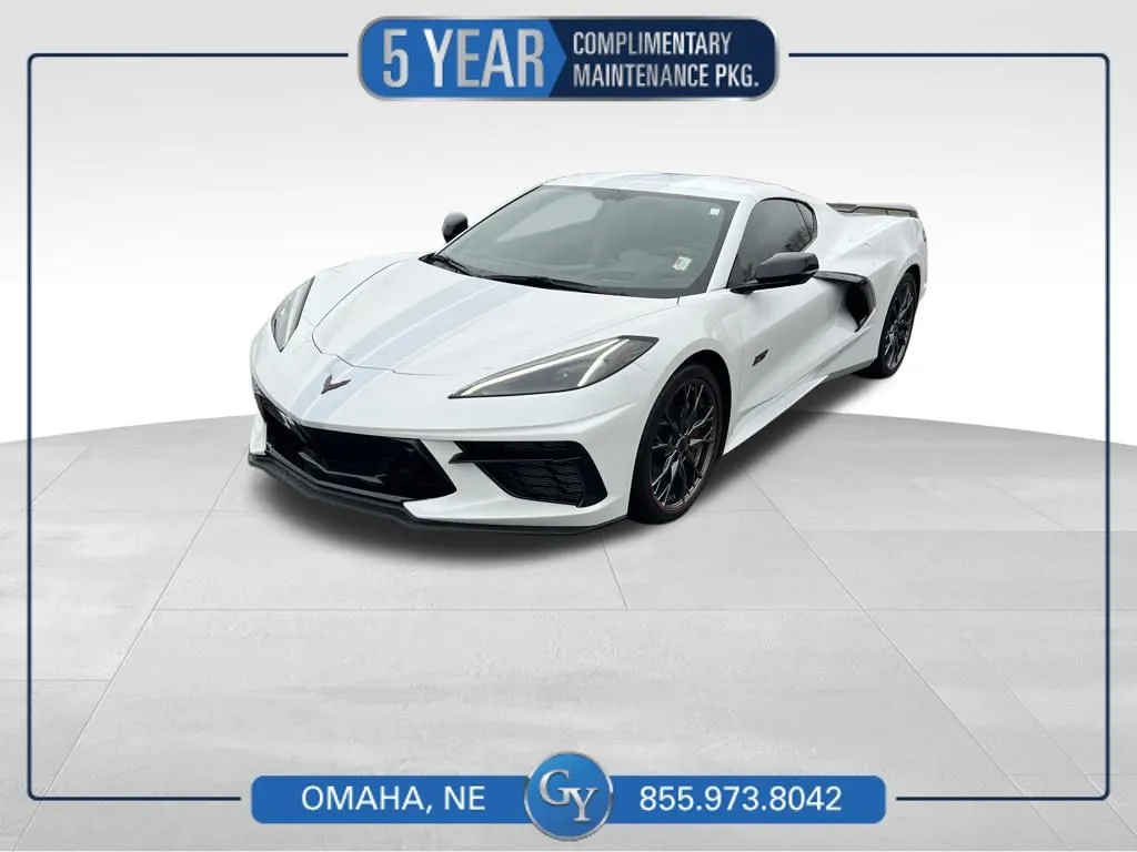 White 2023 Chevrolet Corvette Stingray for sale in Omaha, NE