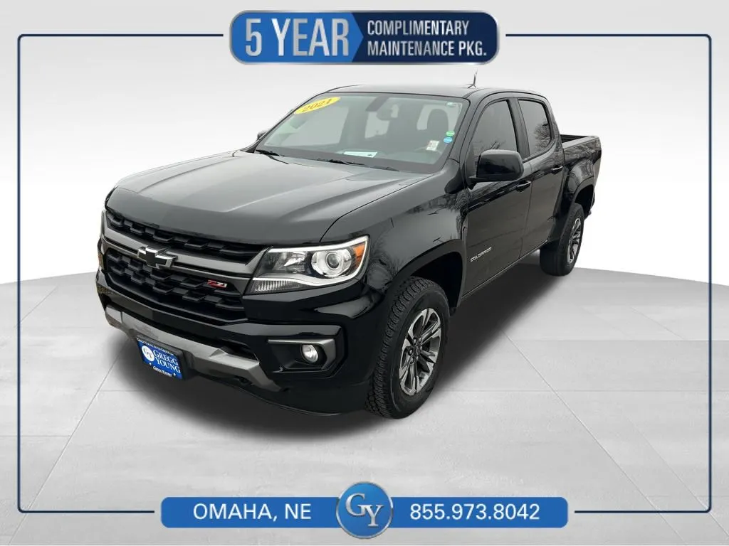Black 2021 Chevrolet Colorado Z71 for sale in Omaha, NE