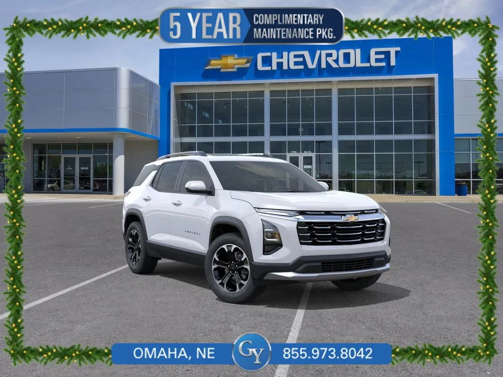 White 2026 Chevrolet Equinox LT for sale in Omaha, NE