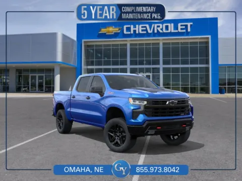 Blue 2026 Chevrolet Silverado 1500 LT Trail Boss for sale in Omaha, NE