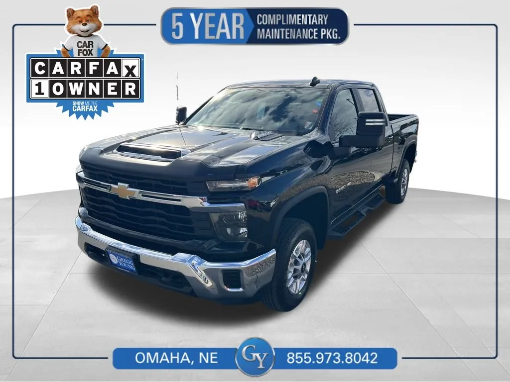 Black 2024 Chevrolet Silverado 2500HD LT for sale in Omaha, NE