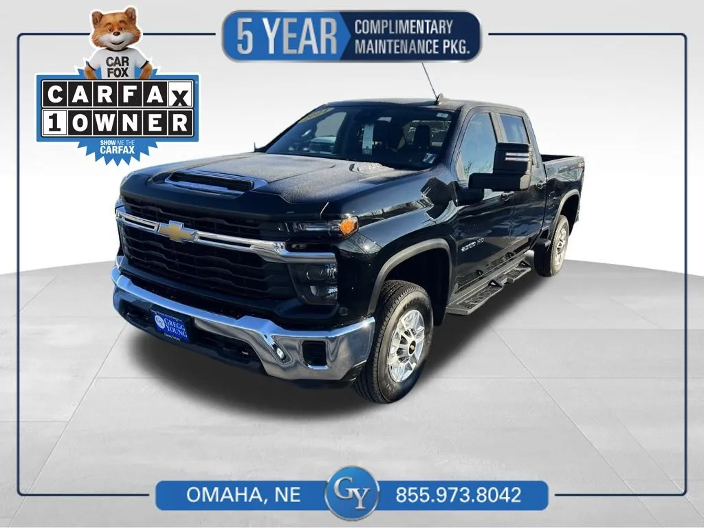 Black 2024 Chevrolet Silverado 2500HD LT for sale in Omaha, NE