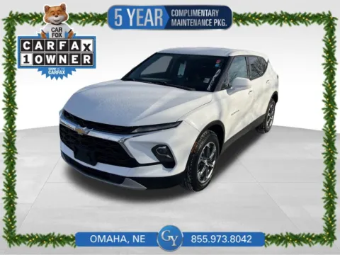White 2023 Chevrolet Blazer LT for sale in Omaha, NE