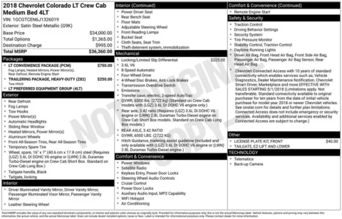 Photos of 2018 Chevrolet Colorado LT for sale in Omaha, NE at Gregg Young Chevrolet - Omaha