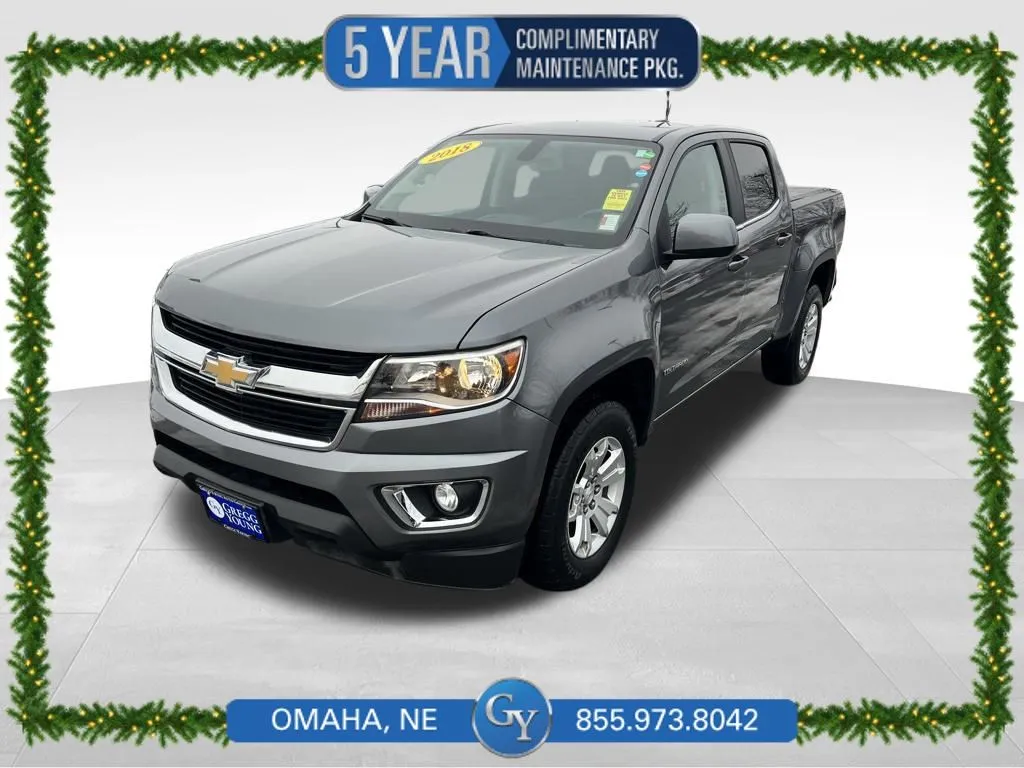 Gray 2018 Chevrolet Colorado LT for sale in Omaha, NE