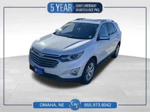 White 2021 Chevrolet Equinox Premier for sale in Omaha, NE