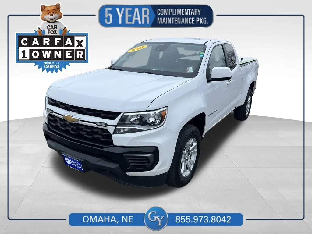 White 2022 Chevrolet Colorado LT for sale in Omaha, NE