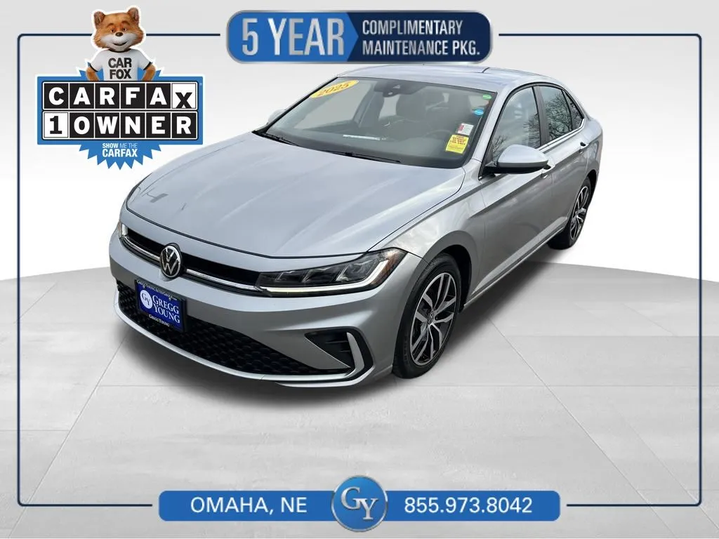 Silver 2025 Volkswagen Jetta 1.5T SE for sale in Omaha, NE
