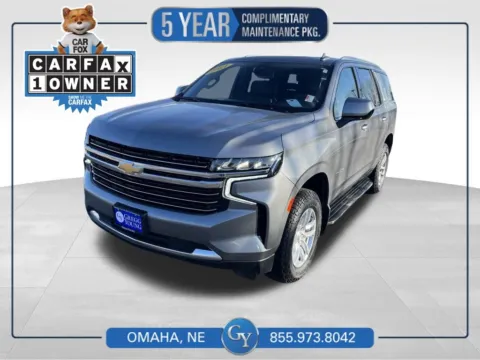 Gray 2021 Chevrolet Tahoe LT for sale in Omaha, NE