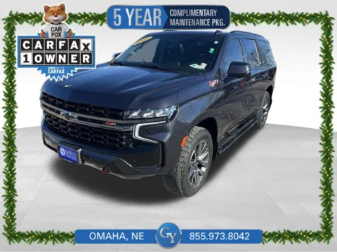 Gray 2022 Chevrolet Tahoe Z71 for sale in Omaha, NE