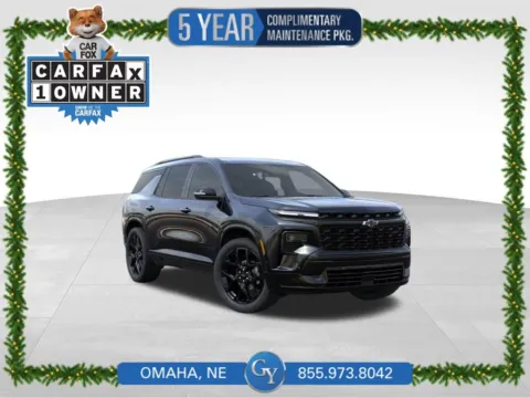 Black 2025 Chevrolet Traverse RS for sale in Omaha, NE