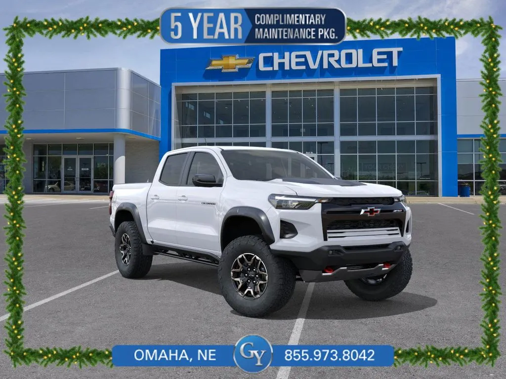 White 2026 Chevrolet Colorado ZR2 for sale in Omaha, NE