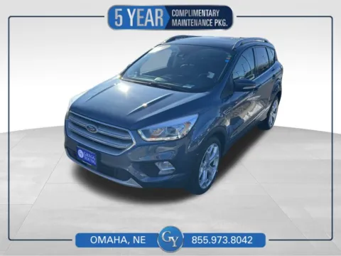 Blue 2018 Ford Escape Titanium for sale in Omaha, NE