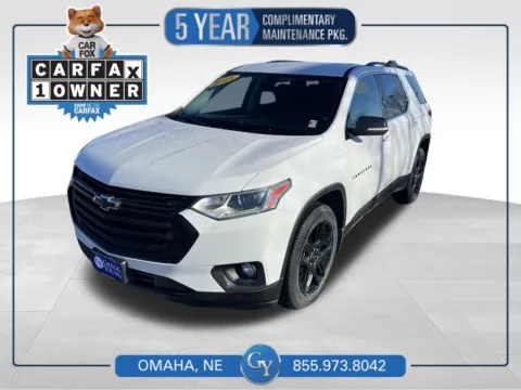 White 2021 Chevrolet Traverse LT for sale in Omaha, NE