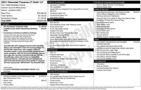 Photos of 2021 Chevrolet Traverse LT for sale in Omaha, NE at Gregg Young Chevrolet - Omaha