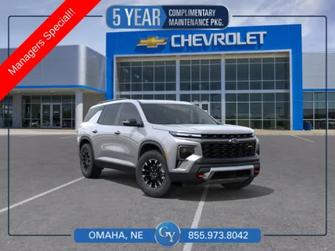 Gray 2026 Chevrolet Traverse Z71 for sale in Omaha, NE