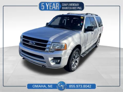 Silver 2017 Ford Expedition EL XLT for sale in Omaha, NE