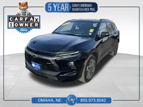 Black 2023 Chevrolet Blazer RS for sale in Omaha, NE
