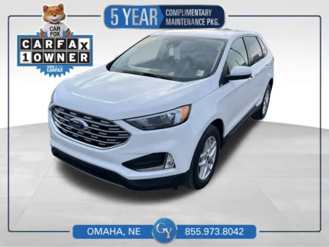 White 2022 Ford Edge SEL for sale in Omaha, NE