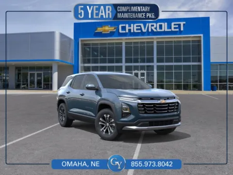 Blue 2026 Chevrolet Equinox LT for sale in Omaha, NE